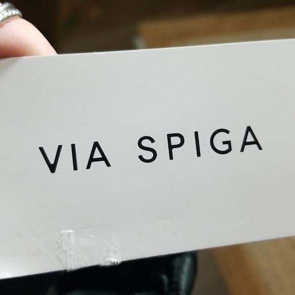 NWT Via Spiga Green Faux Down Asymmetrical Zip Front Puffer Jacket - Picture 7 of 13